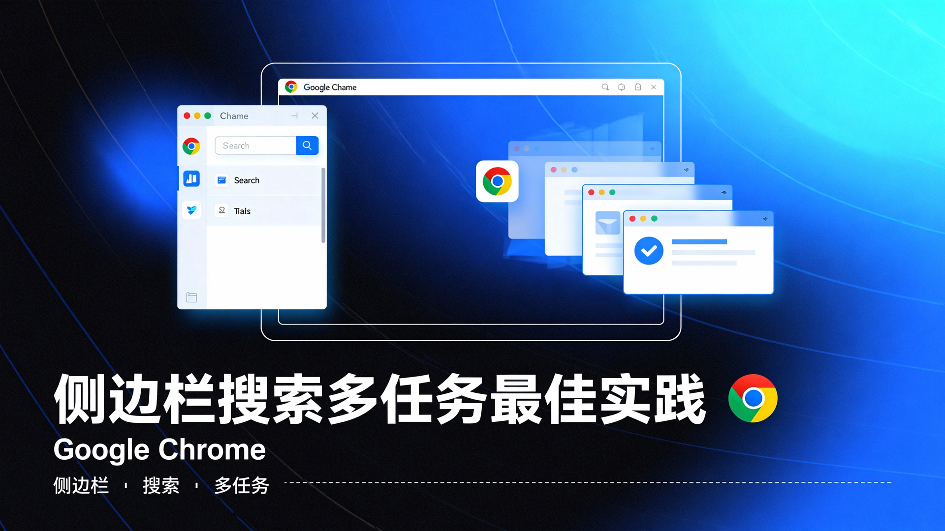 侧边栏搜索多任务最佳实践