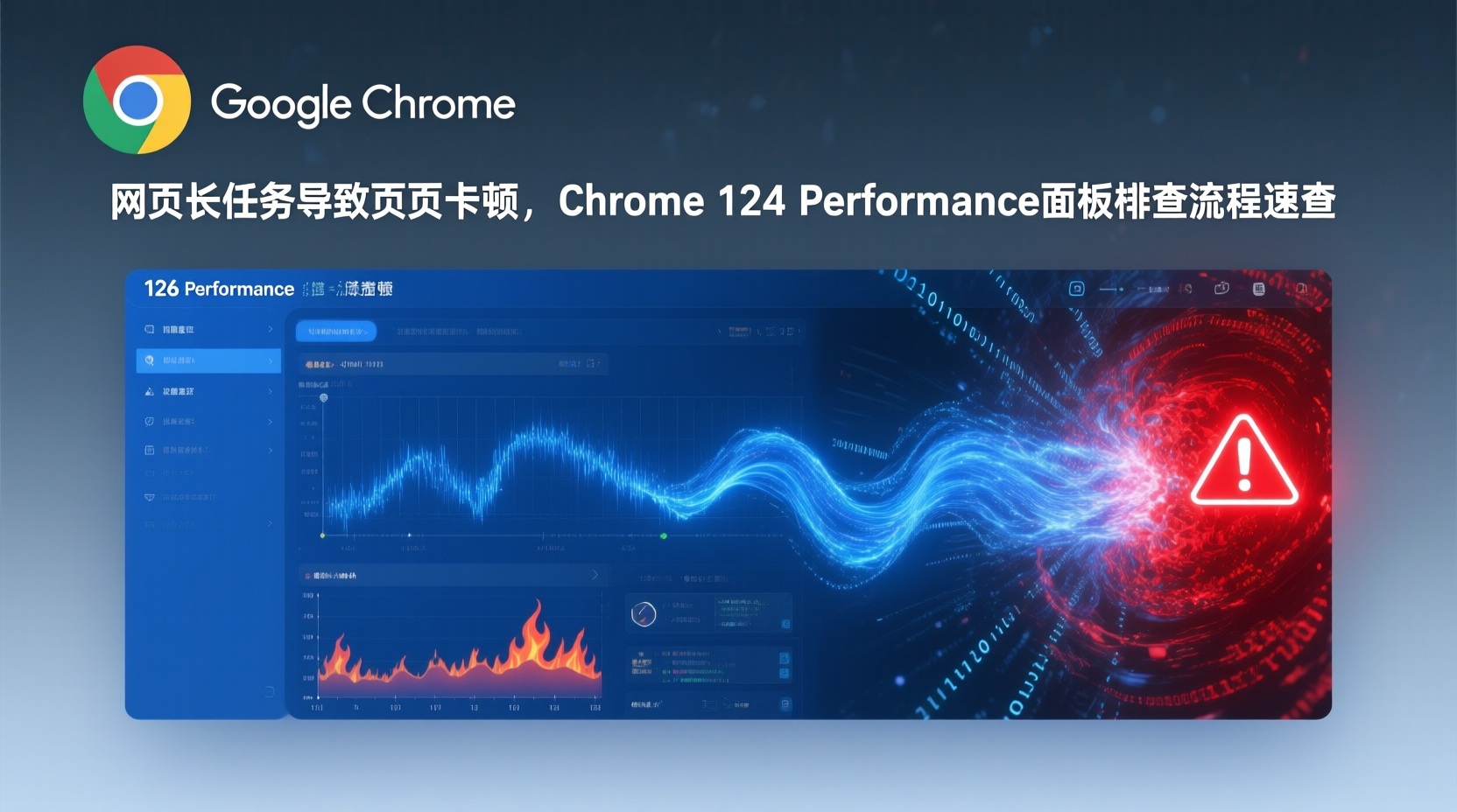 网页长任务导致页面卡顿?Chrome 126 Performance面板排查流程速查