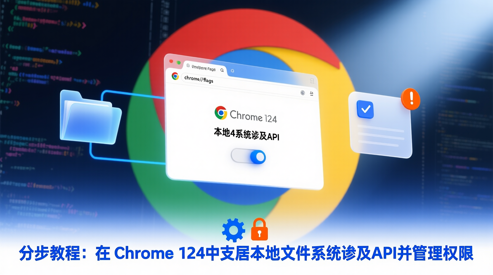 分步教程:在 Chrome 124 中启用本地文件系统访问 API 并管理权限